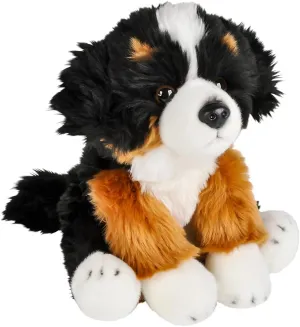 12 inch Heirloom Floppy Bernese Mountain Dog - Ultra Soft Plush - Stuffed Animal- Great Gift or Prize - for Ages 3 