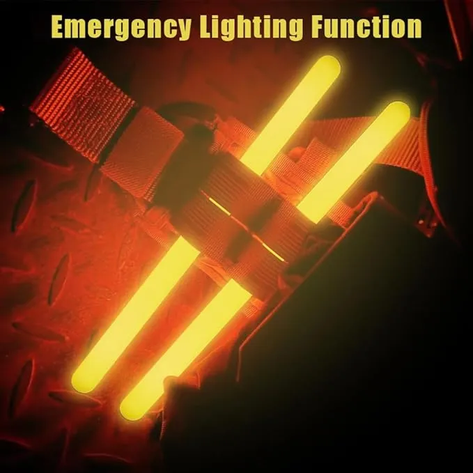 12 PCS 14 Inch Industry Grade Glow Sticks Bulk Emergency Jumbo Light Sticks Glow in The Dark Bright Large Glow Sticks for Camping,Hiking,Hurricane, Earthquake, Survival Kit Accessories