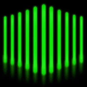 12 PCS 14 Inch Industry Grade Glow Sticks Bulk Emergency Jumbo Light Sticks Glow in The Dark Bright Large Glow Sticks for Camping,Hiking,Hurricane, Earthquake, Survival Kit Accessories
