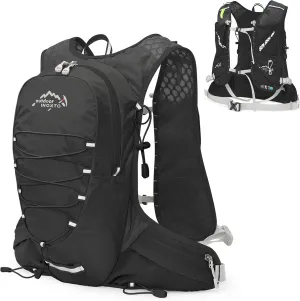 12L Cycle Hydration Backpack Lightweight Riding Vest Pack Backpack for Outdoor Running Camping Hiking Mountaineering