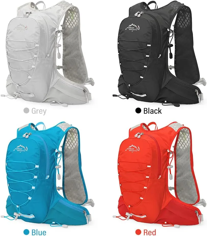 12L Cycle Hydration Backpack Lightweight Riding Vest Pack Backpack for Running Camping Hiking Mountaineering