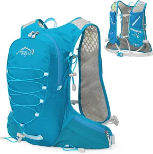 12L Cycle Hydration Backpack Lightweight Riding Vest Pack Backpack for Running Camping Hiking Mountaineering
