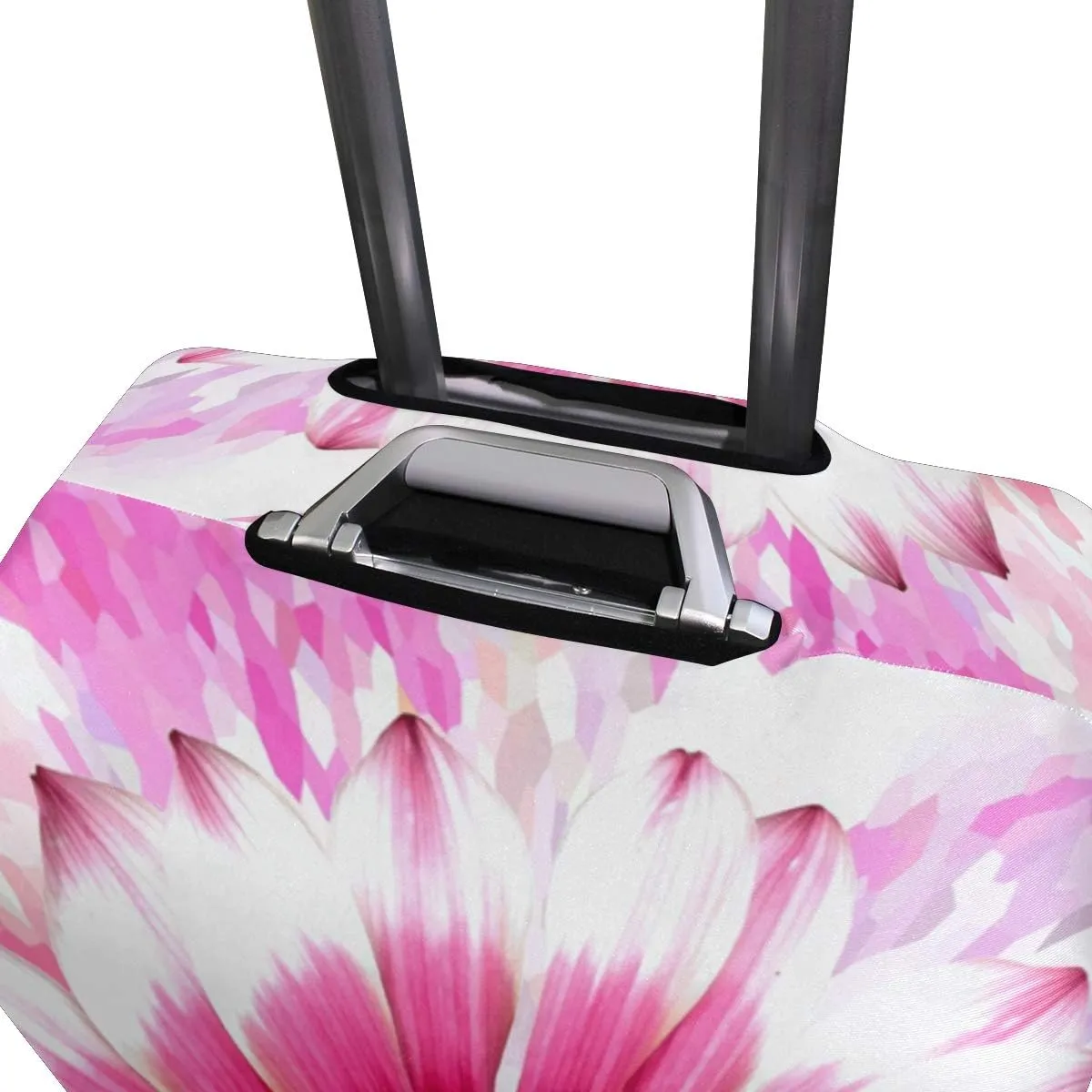 18/20/24/28/32 Inch Spandex Travel Luggage Cover - Blooming Flowers Fashion DIY Creative Design Anti-Scratch Stretchy Travel Suitcase Protector Baggage Covers