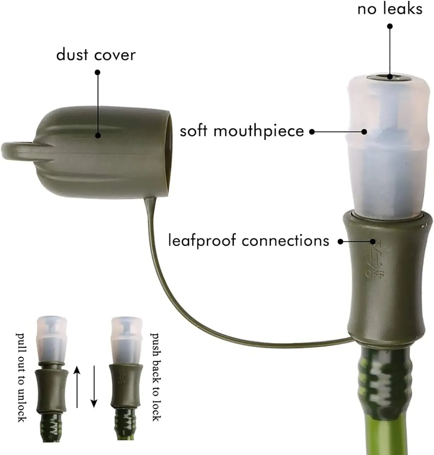 2 Liter Hydration Water Bladder