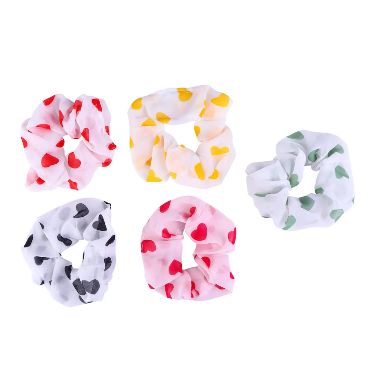 2sets Girls Softball Scrunchies Bow for Hair Women Head Tie Hair Ring Summer Ties Softball Accessories Made of Fabric Material 10pcs*2