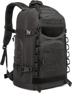 38L Military Tactical Backpack Men Assault Pack Bag|Army Backpacks|Large Camping Hiking Rucksack Daypack for Outdoor
