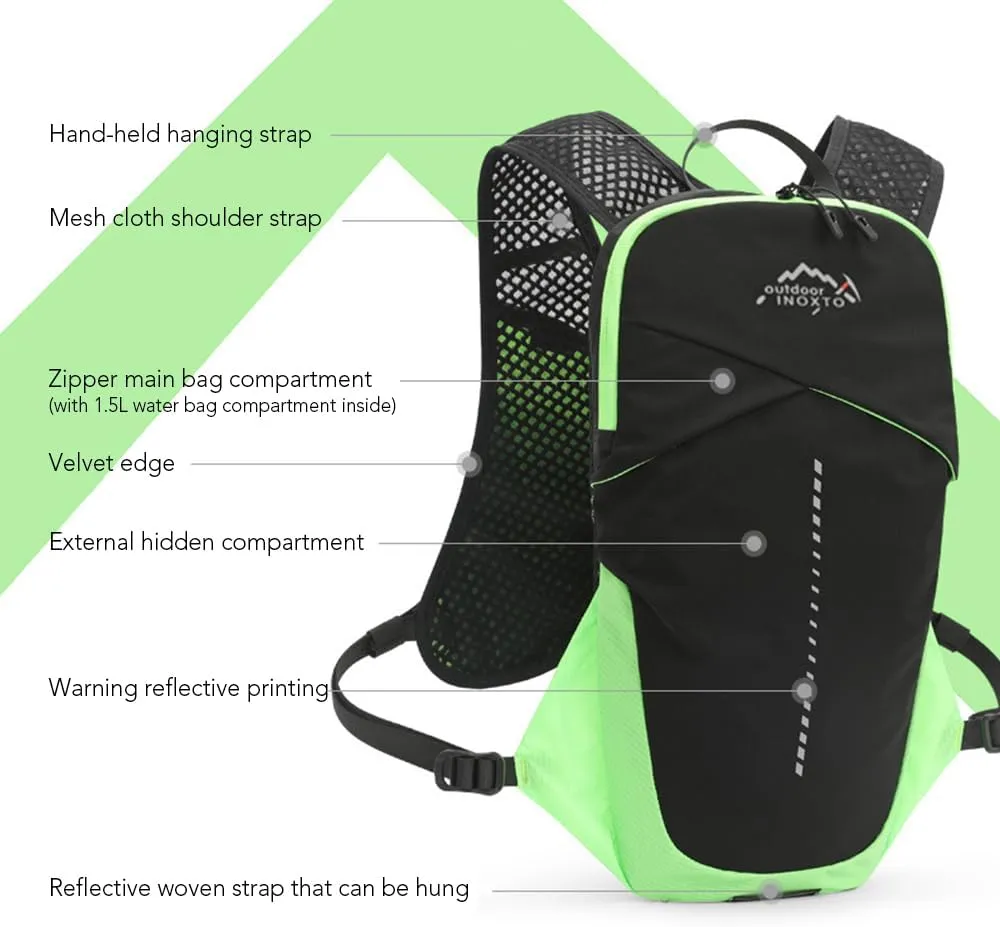 5L Hydration Vest Backpack Lightweight Bathable Running Backpack