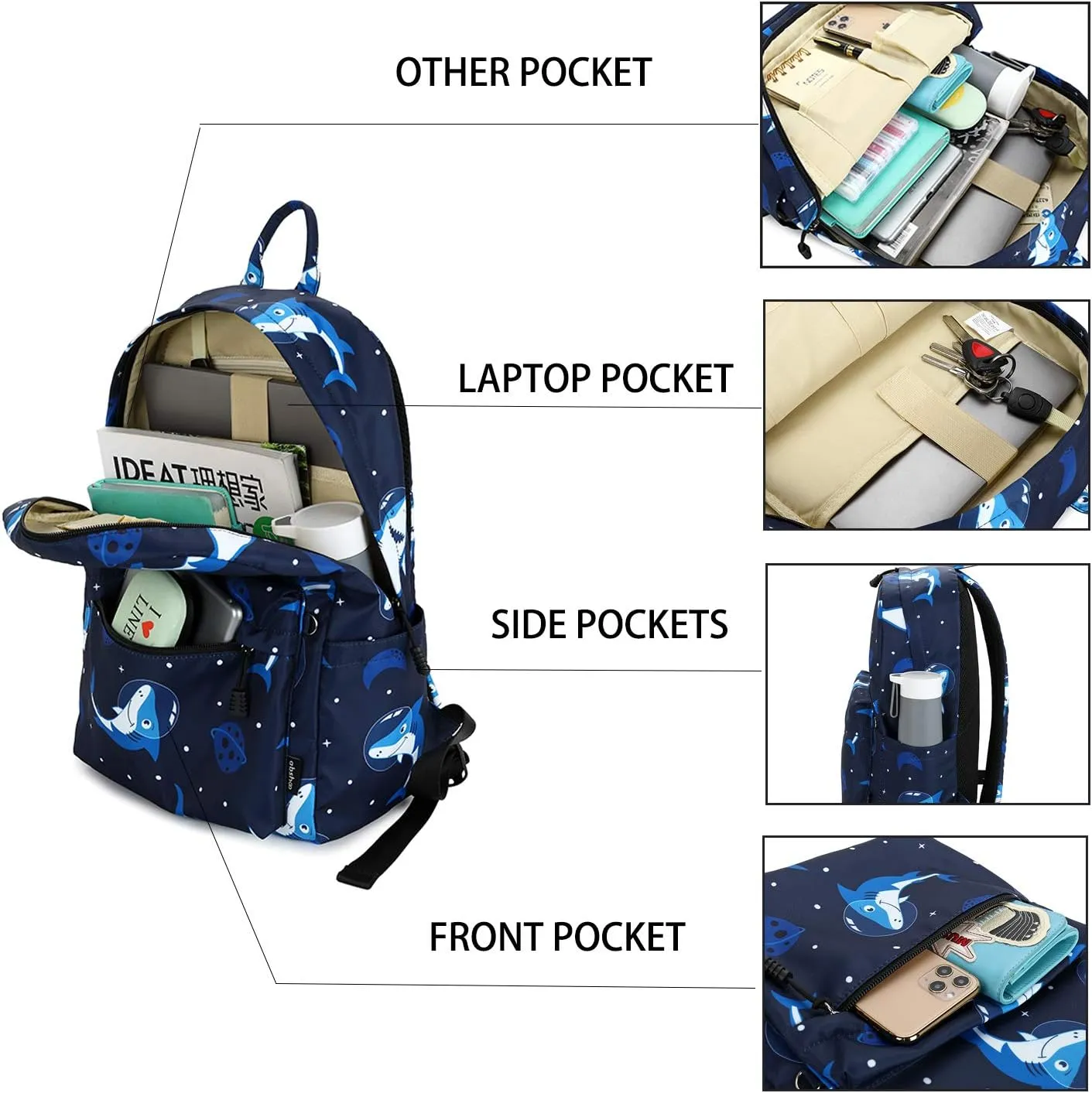 Abshoo Cute Lightweight Kids Backpacks for School Girls Boys Elementary Kindergarten School Bookbags