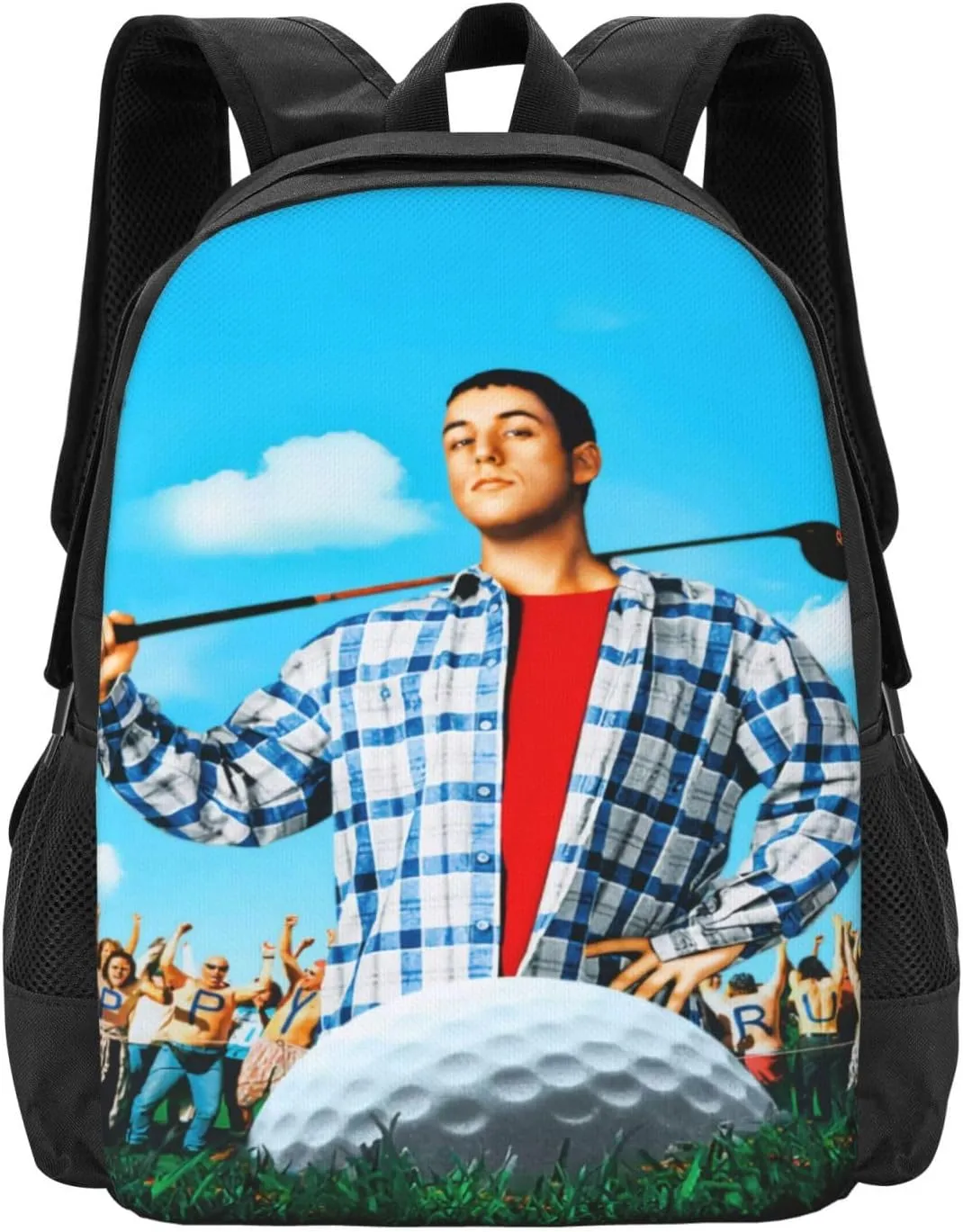 Adam Actors Sandler Backpack Laptop Computer Backpacks Travel Bag Double Shoulder Daypack for Work Hiking 15.6 Inch