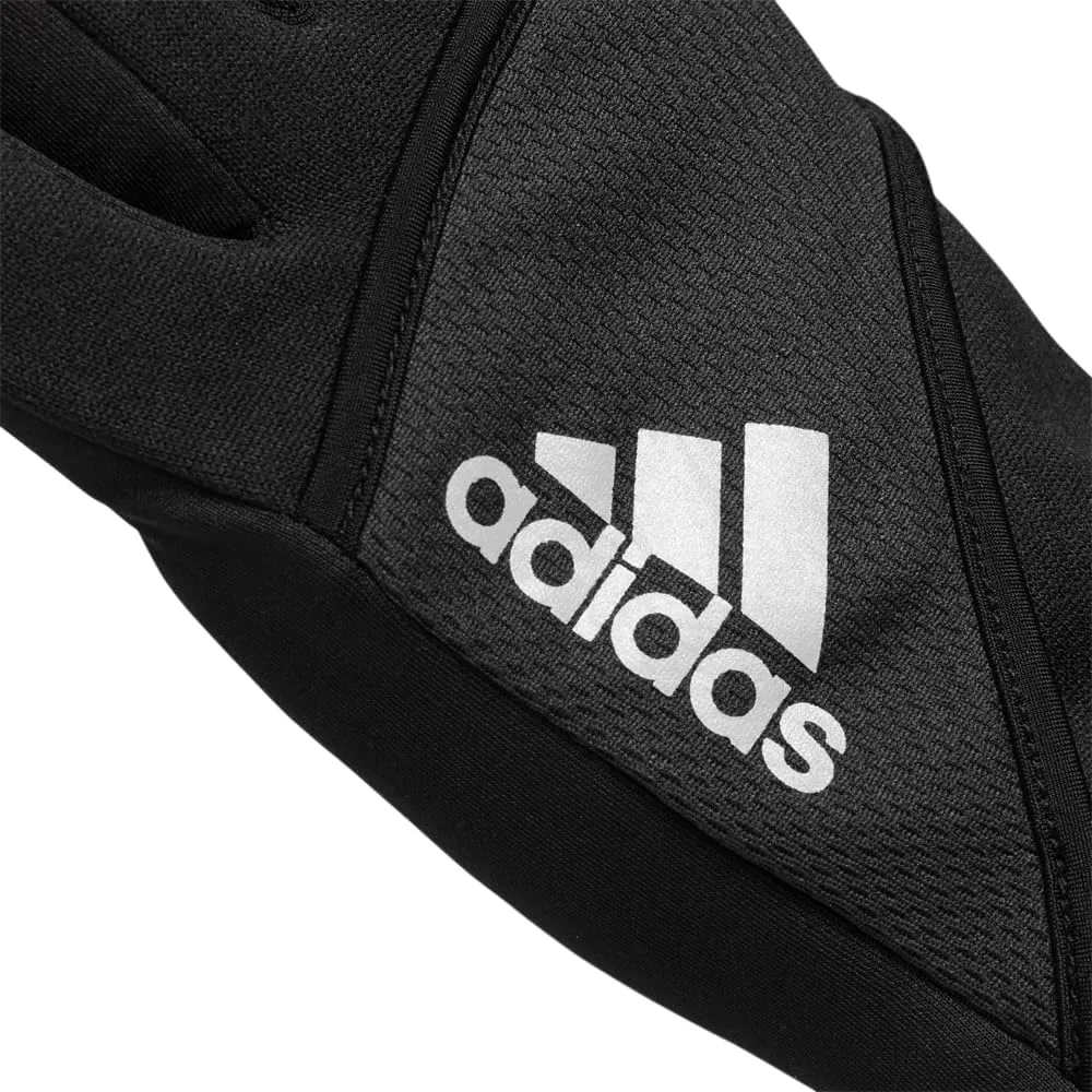 adidas Men's Dash 2.0 Reflective Gloves, Black