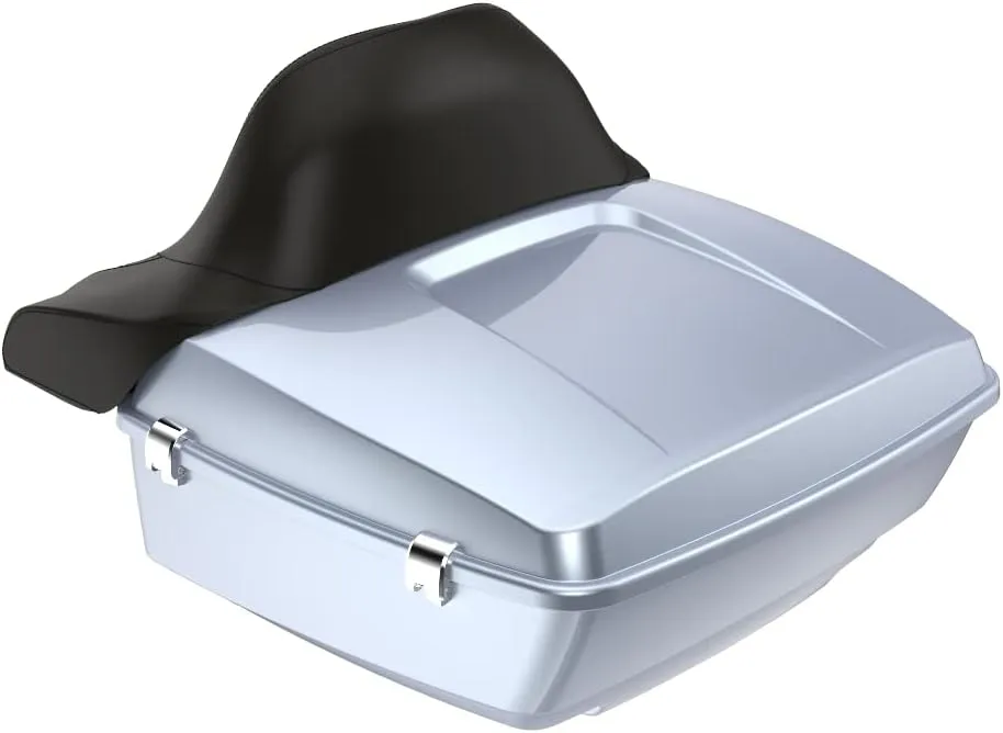 Advanblack Tour Pack Atlas Silver Metallic King Tour Pack Fit for Harley Touring, Road King Special, Street Glide Special, Road Glide Special, 2014-2023