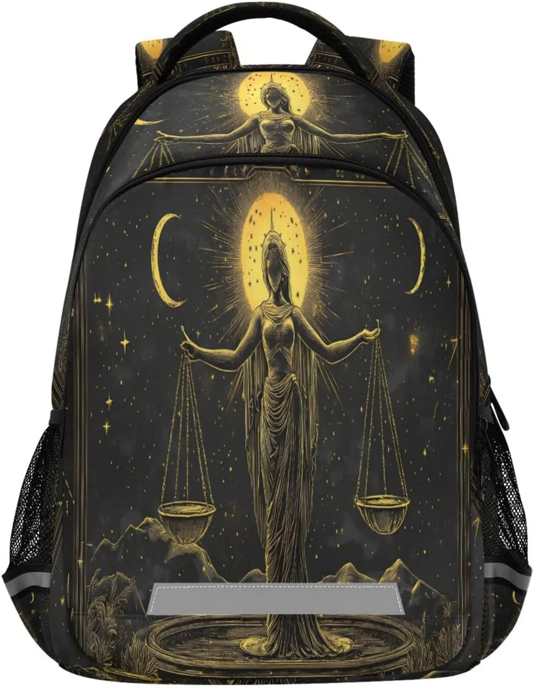 ALAZA Mysterious Sun Moon Backpacks Travel Laptop Daypack School Book Bag for Men Women Teens Kids