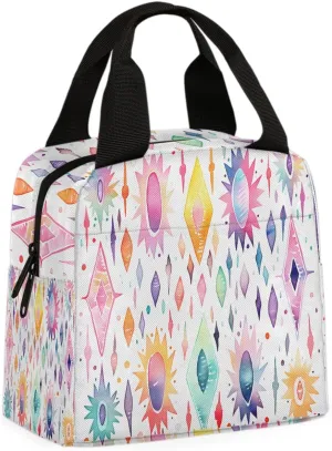 American Tribe Lunch Bag Tribe Themed Tote Lunch Bag Reusable Lunch Box Leakproof Cooler Bag
