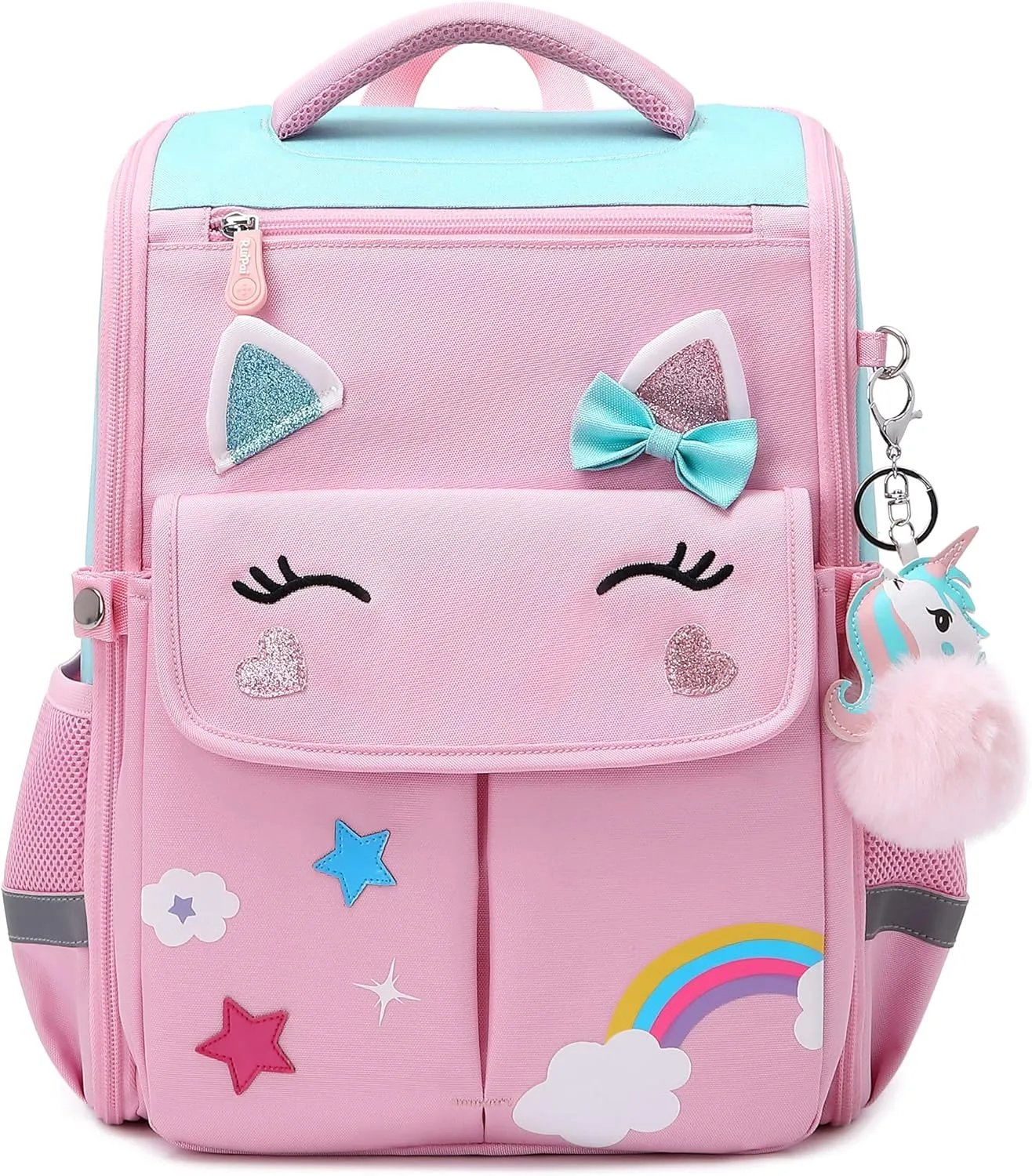 AO ALI VICTORY Unicorn Girls Backpacks for School Princess Bowknot Kids Bookbags Boys Dinosaur Backpack