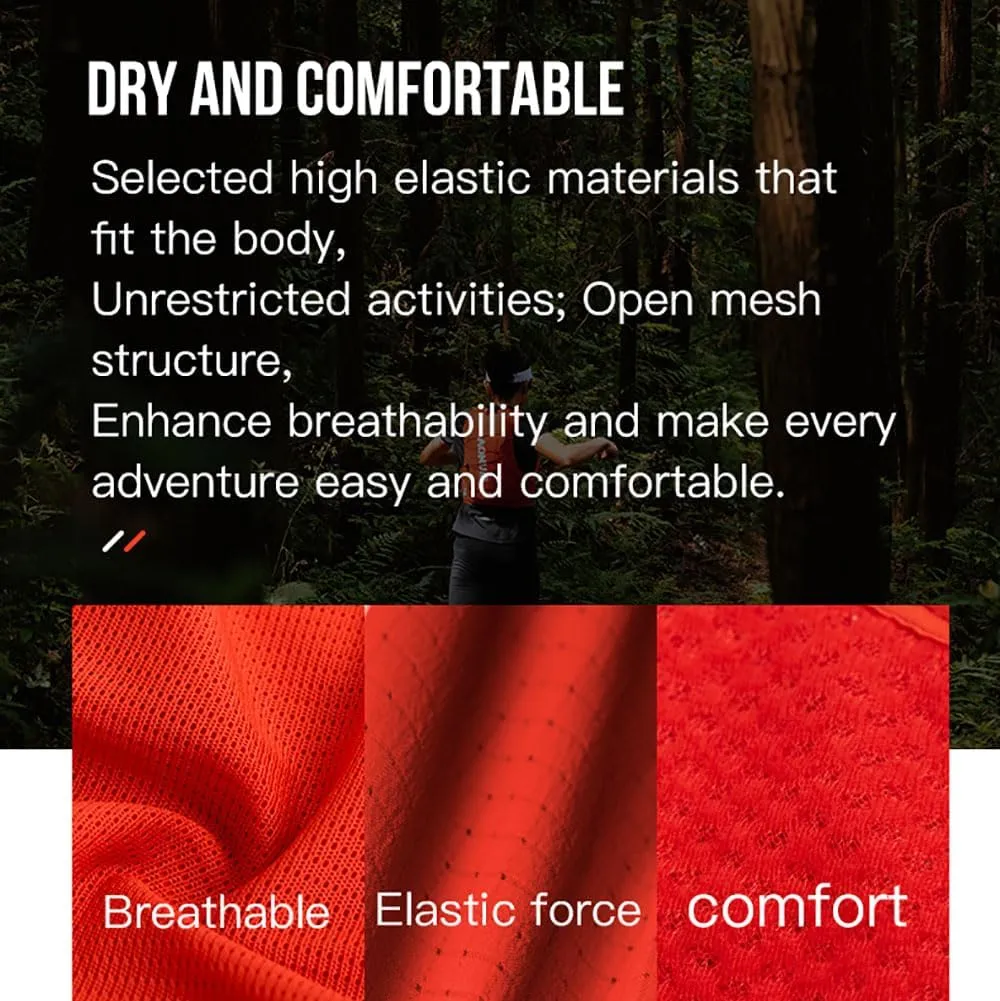 AONIJIE Hydration Backpack for Runners 10L Breathable Running Hydration Vest for Marathon Race, Hiking, Biking, Cycling