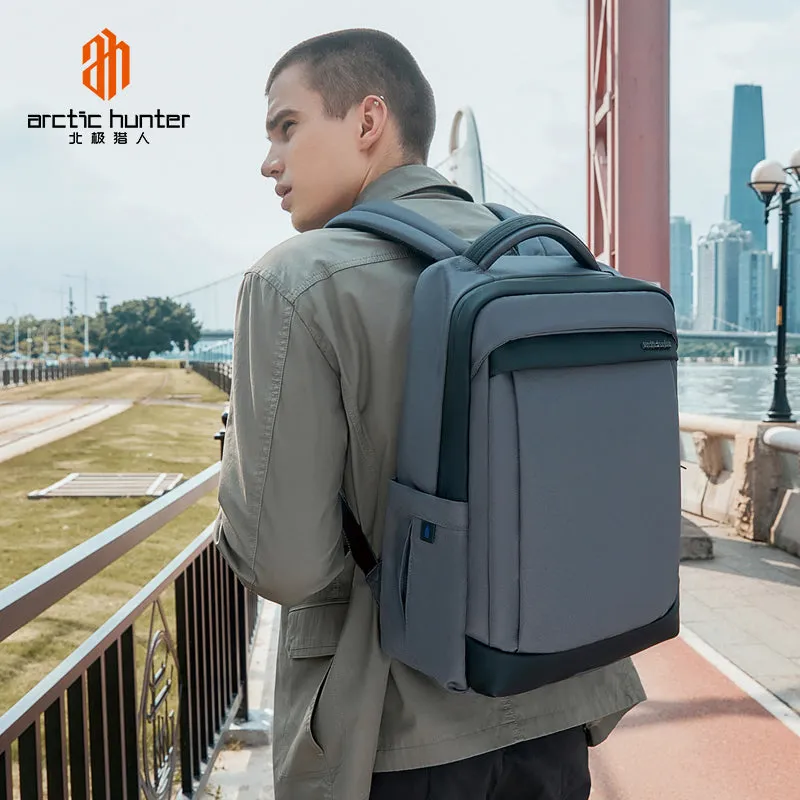 Arctic Hunter Durable Laptop Bag Lightweight Water Resistant with USB Jack Travel Backpack with Separate Laptop Compartment For Unisex, B00478