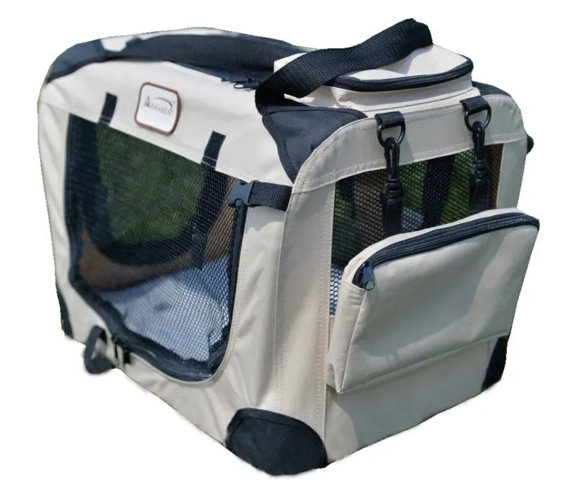 Armarkat PC201B Folding Soft Pet Travel Carrier