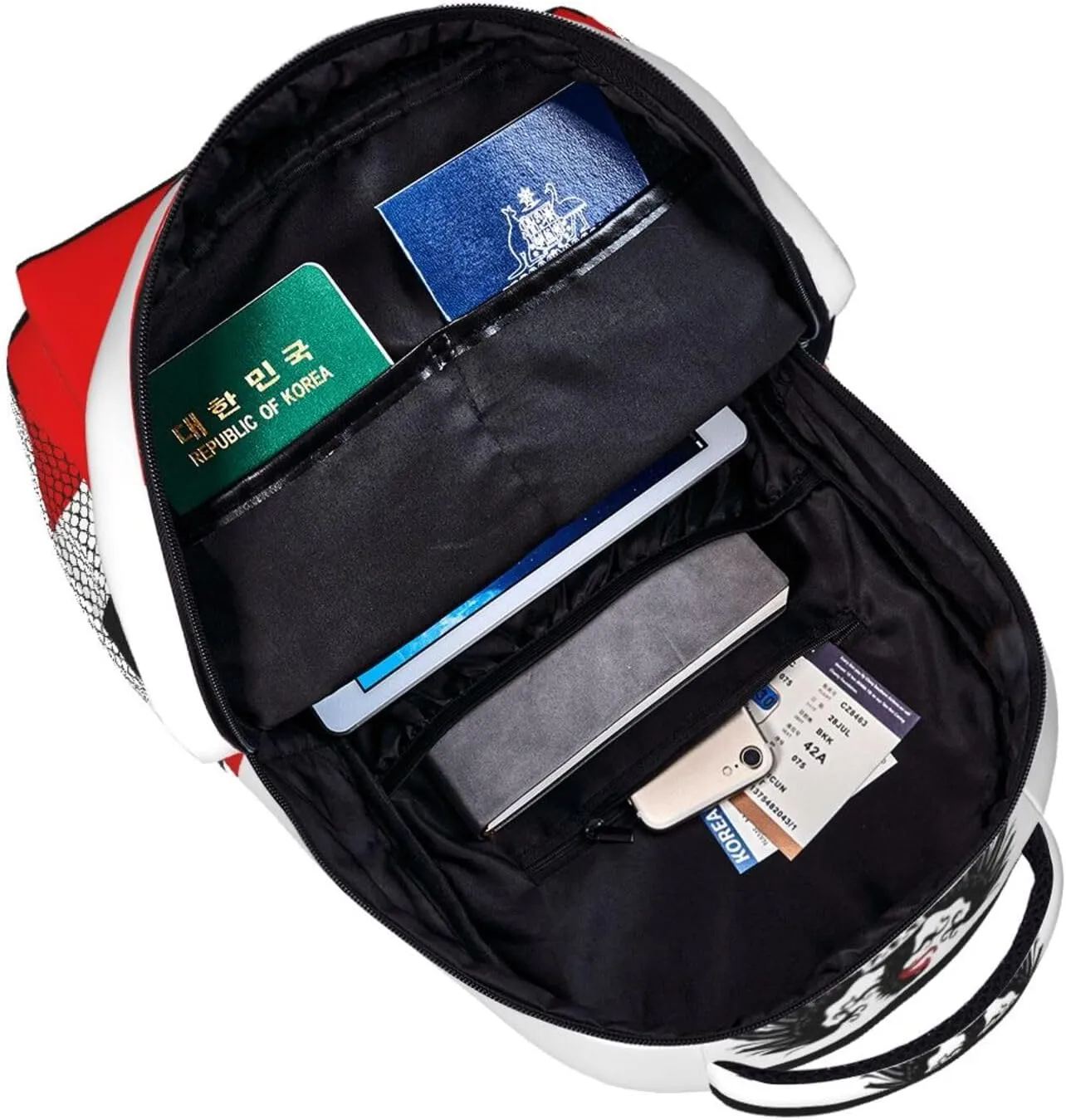 ASYG Germany Backpack German Laptop Backpack Flag Tablet Travel Picnic Travel Bag Laptop Bag German Flag Bag