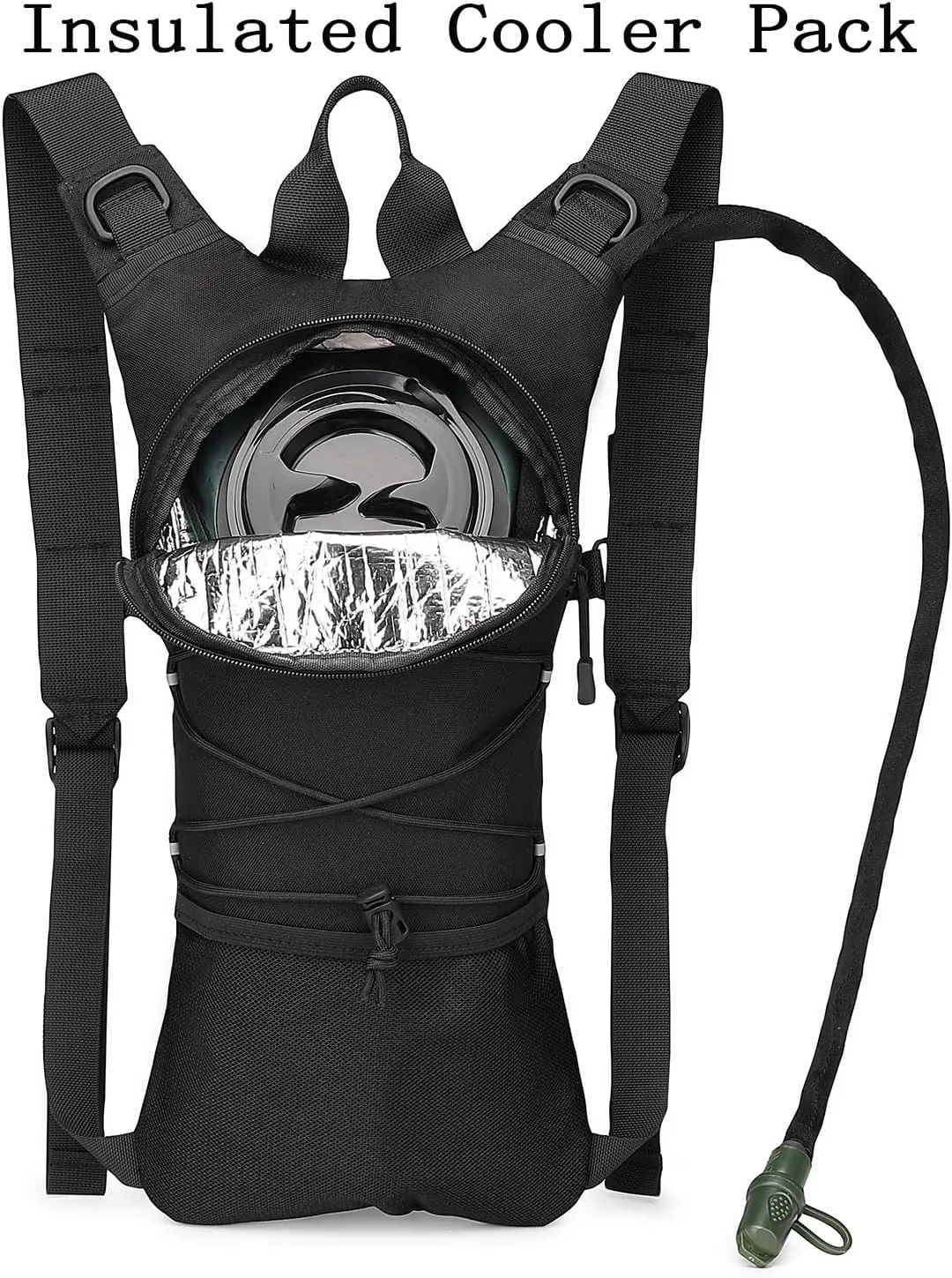 ATBP Tactical Hydration Backpack with 3L Water Bladder Militray Molle Water Backpack Hydration Pack for Men Hiking, Biking, Running