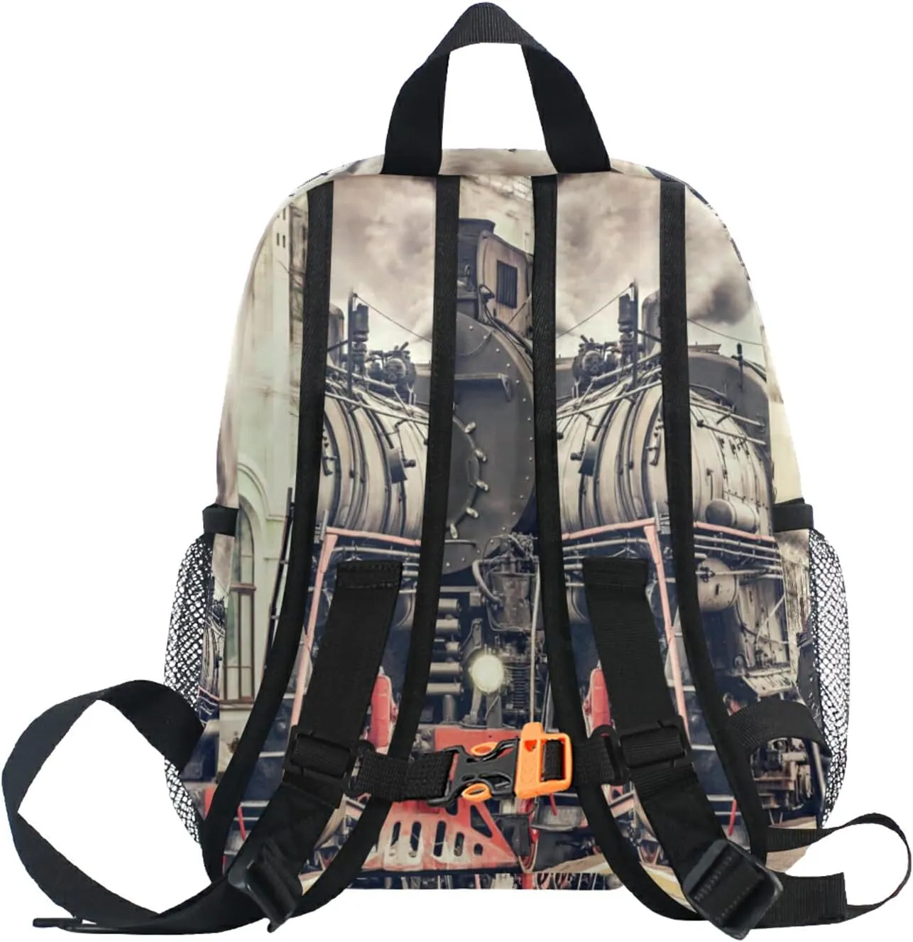 AUUXVA Kids Backpack Train School Bag Kindergarten Toddler Preschool Backpack for Boys Children