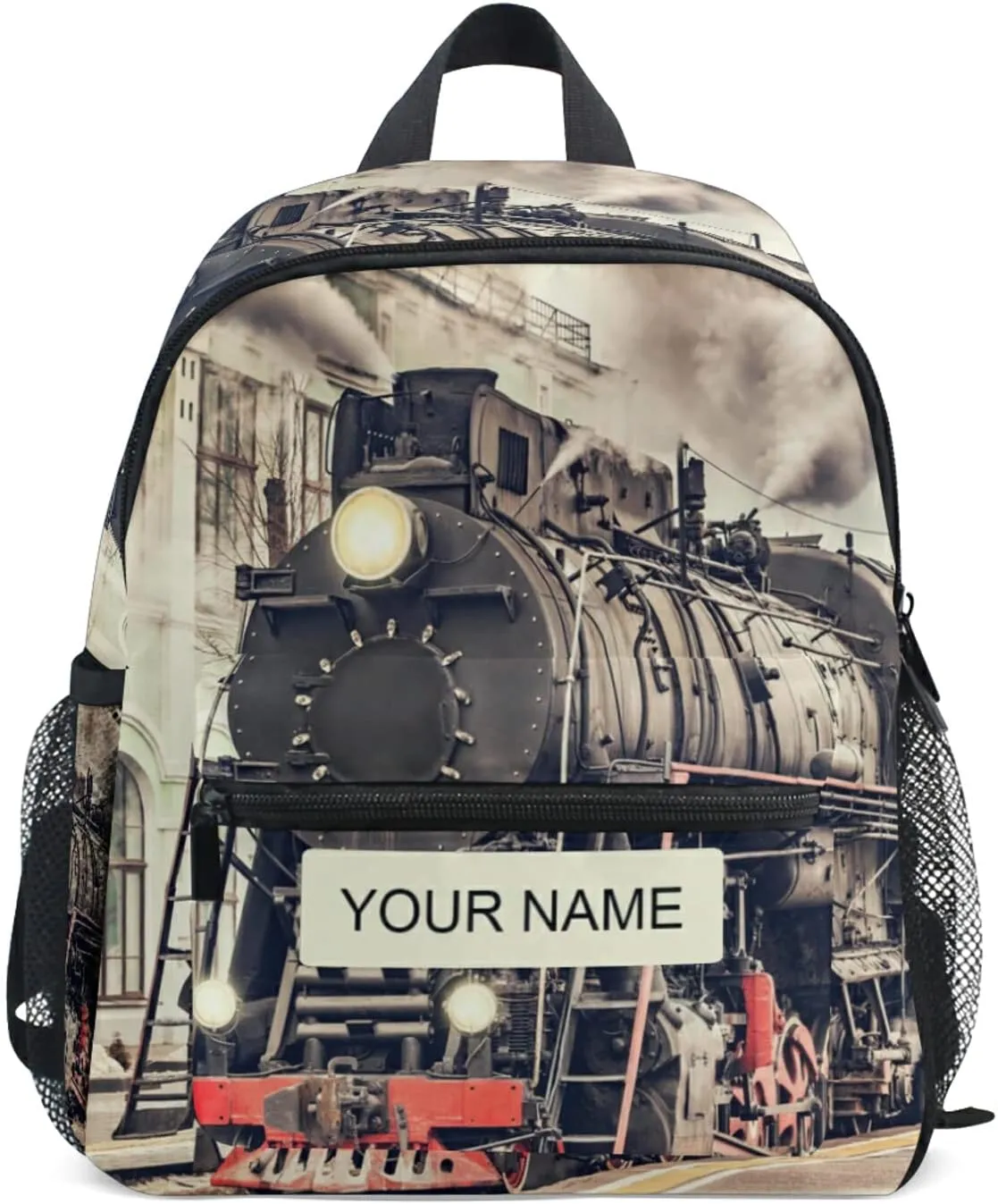AUUXVA Kids Backpack Train School Bag Kindergarten Toddler Preschool Backpack for Boys Children