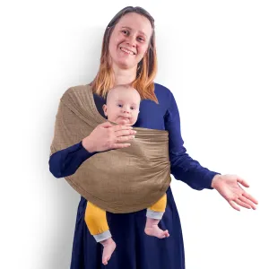 Baby Wrap Carrier, Unisex Baby Carrier, Lightweight & Ultra Soft, Easy to Wear Baby Wrap, Perfect for Newborn Toddlers
