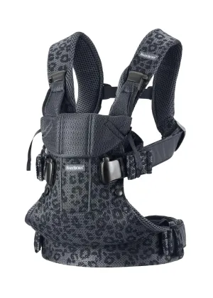 BabyBjörn Baby Carrier One Air, 3D Mesh, Anthracite/Leopard