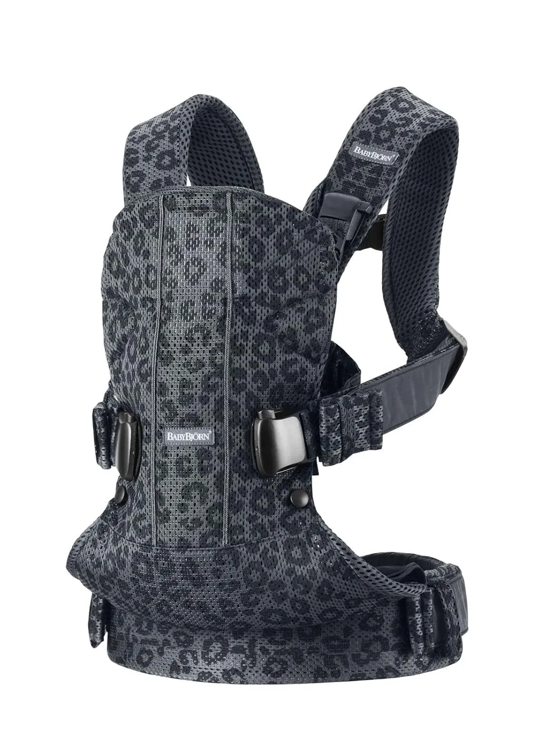 BabyBjörn Baby Carrier One Air, 3D Mesh, Anthracite/Leopard