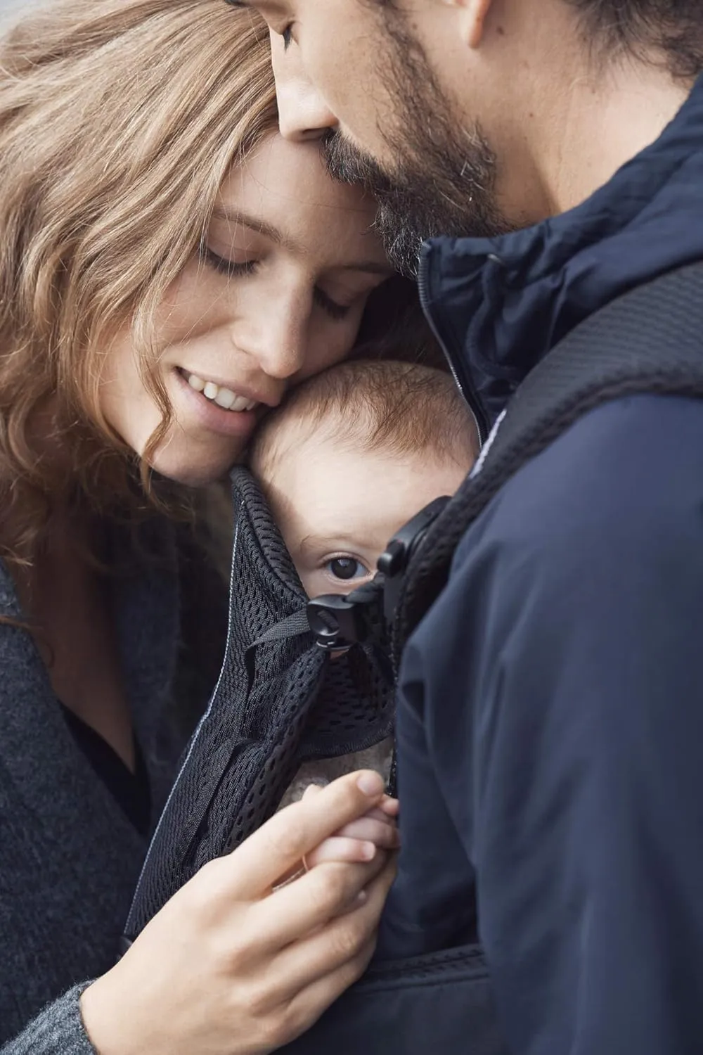 BabyBjörn New Baby Carrier One Air 2019 Edition, Mesh, Black, One Size (098025US)(Pack of 1)