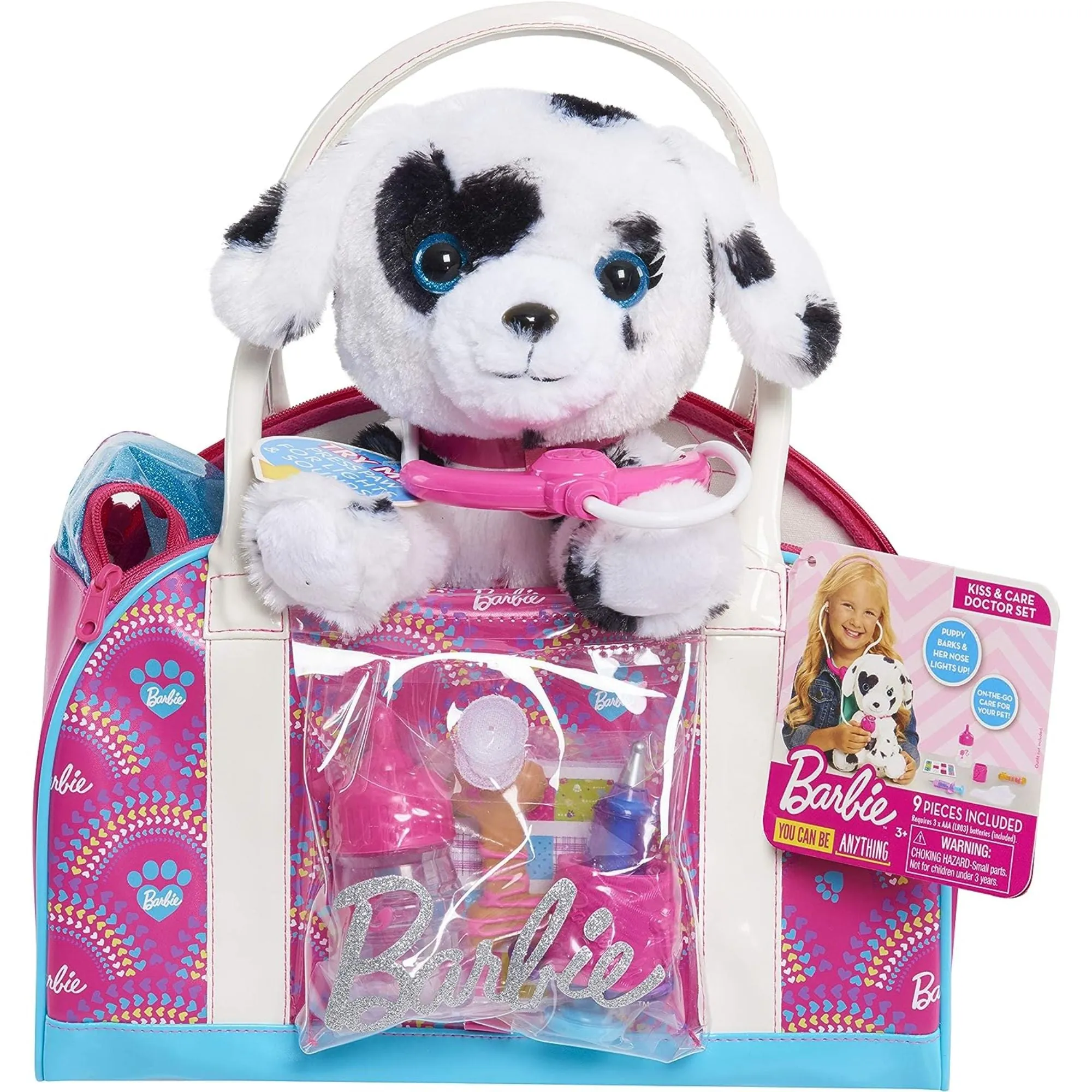 Barbie Kiss & Care Pet Doctor Set