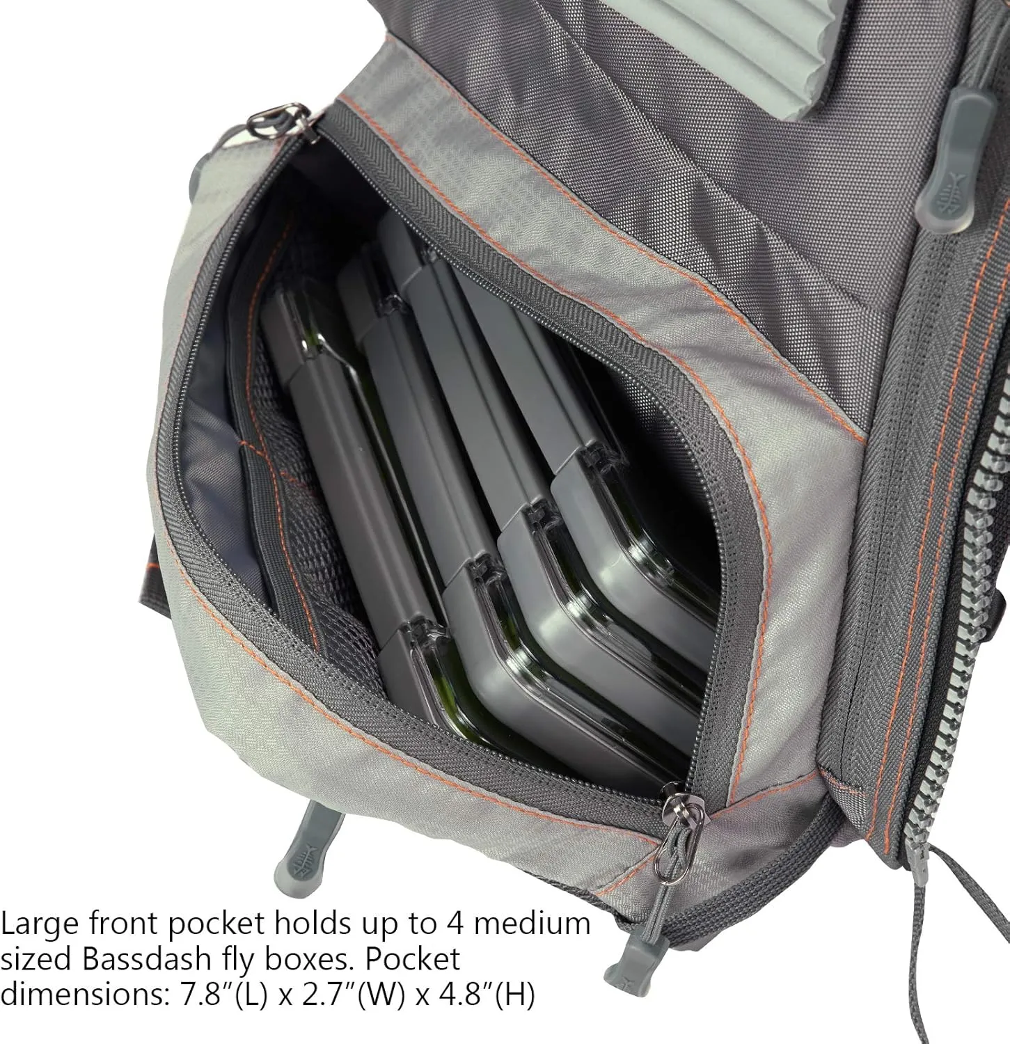 BASSDASH Fly Fishing Vest Adjustable Size with Detachable Water Bottle Holder for Men and Women FV07