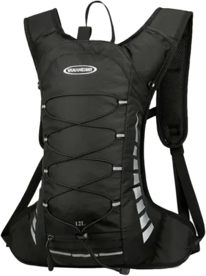 BESPORTBLE Hydration Backpack Hydration Water Bladder Lightweight Running Backpack Hiking Ski Cycling for MenWomen Kids 12L