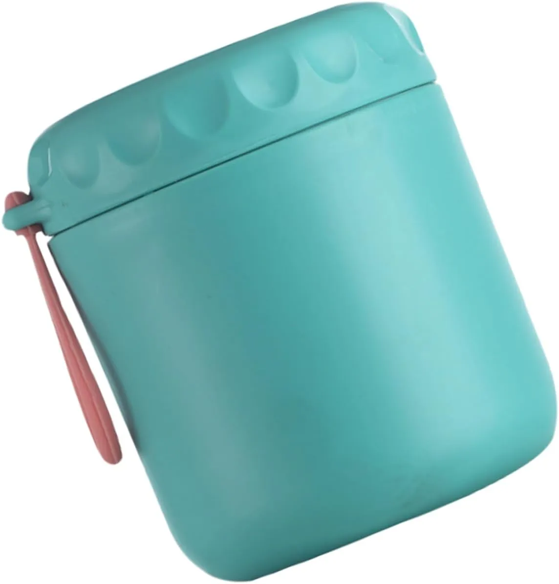 BESTYASH Portable Double Insulated Soup Cup with Lid Thermal Food Jar Scald Design for Hot Drinks and Meals the Go Includes Folding Spoon and Convenient
