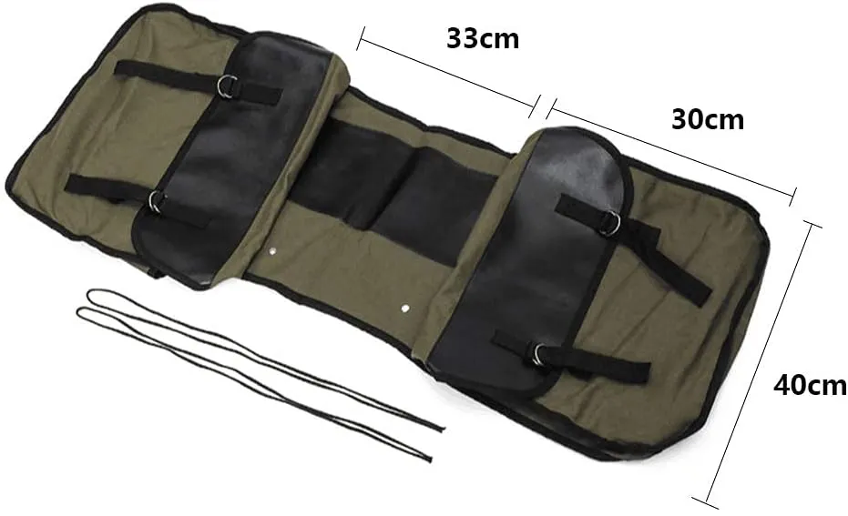 Bicycle Bag Double Bag Carrier Bag, 40L Waterproof Large Panniers, Rear Seat Trunk Bag with Strap, Tear-Resistant Pannier Bag for Commuter Carrier Pannier Back Seat-Army Green