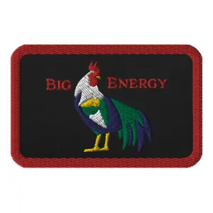 Big Cock Energy Embroidered patches