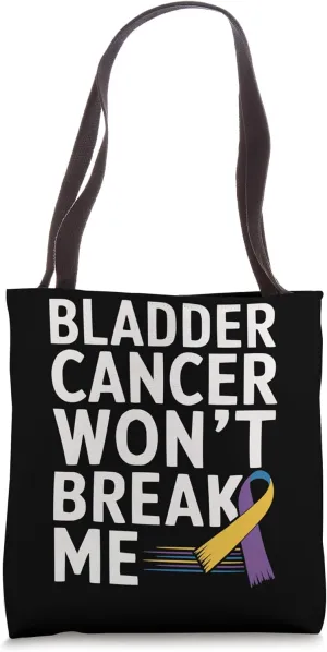 Bladder Cancer Awareness Cancer Sucks Chemotherapy Tote Bag