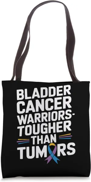 Bladder Cancer Awareness Cancer Sucks Chemotherapy Tote Bag
