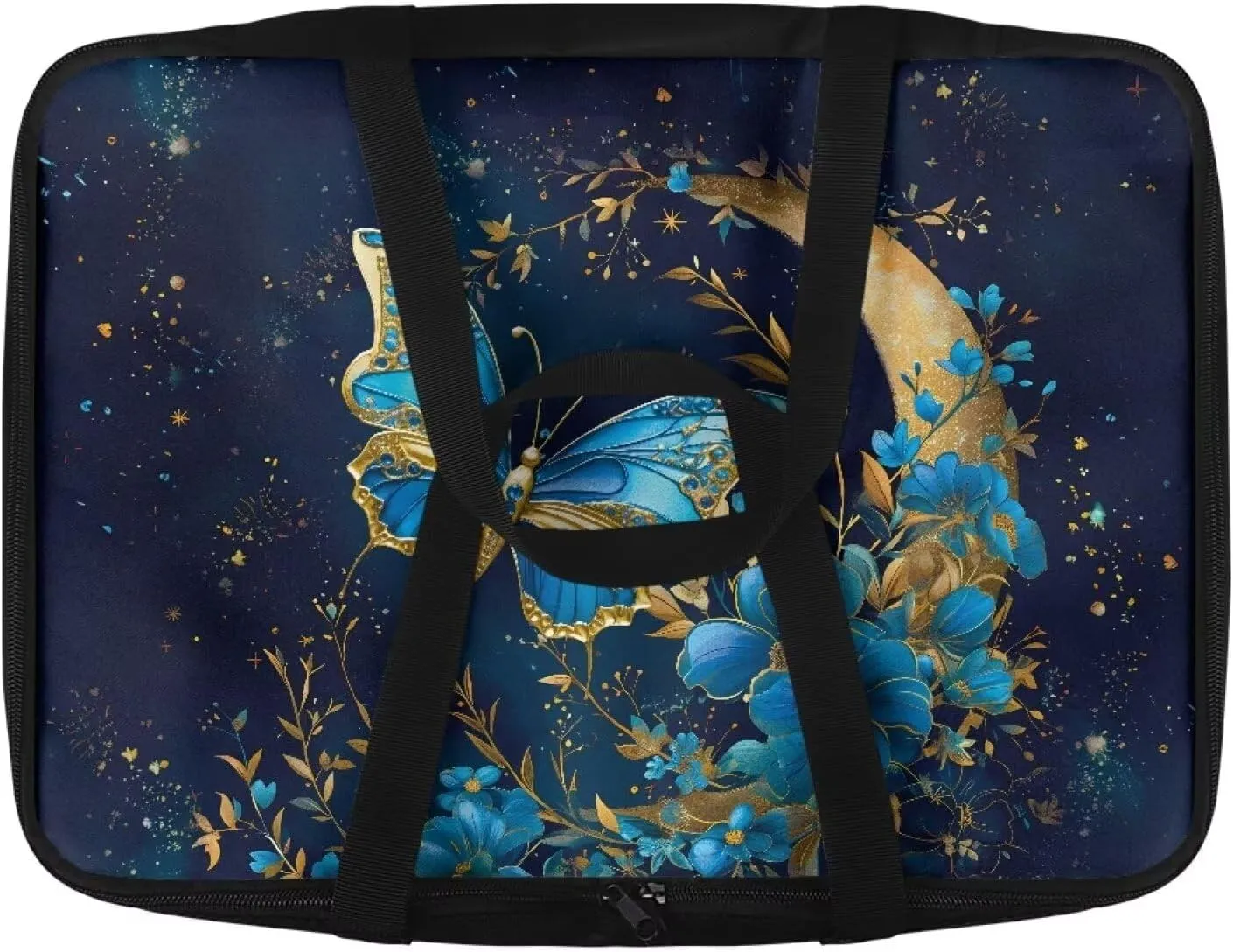 Blue Butterfly Insulated Casserole Carriers for Hot or Cold Food - Perfect for Beach Parties & Picnics
