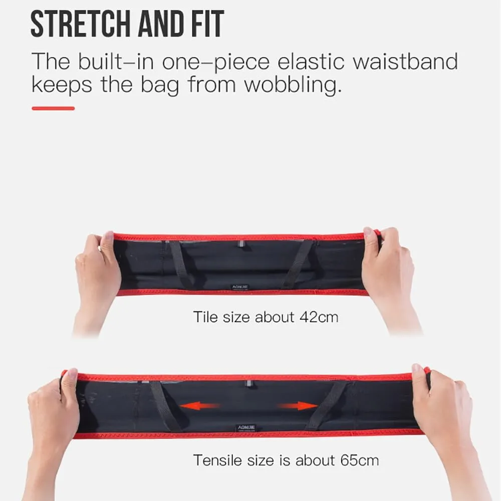 BlueField Slim Running Waist Hydration Belt Running Fanny Pack,with 250ml Soft Water Bottle Flask Phone Holder for Trailing Running Climbing Jogging Cycling (Blue with 250ML,LXL)