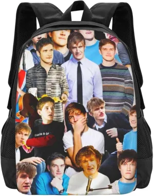 Bo Actors Burnham Backpack Laptop Computer Backpacks Travel Bag Double Shoulder Daypack for Work Hiking 15.6 Inch