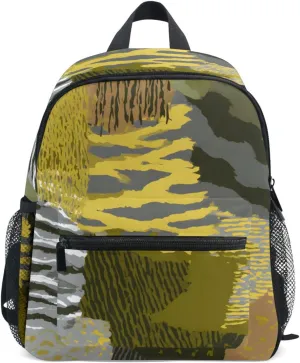 Bolaz Upgraded Backpack for School Teenagers Girls Boys-Animal Skins Pattern,Travel Bag with Chest Buckle and Whistle