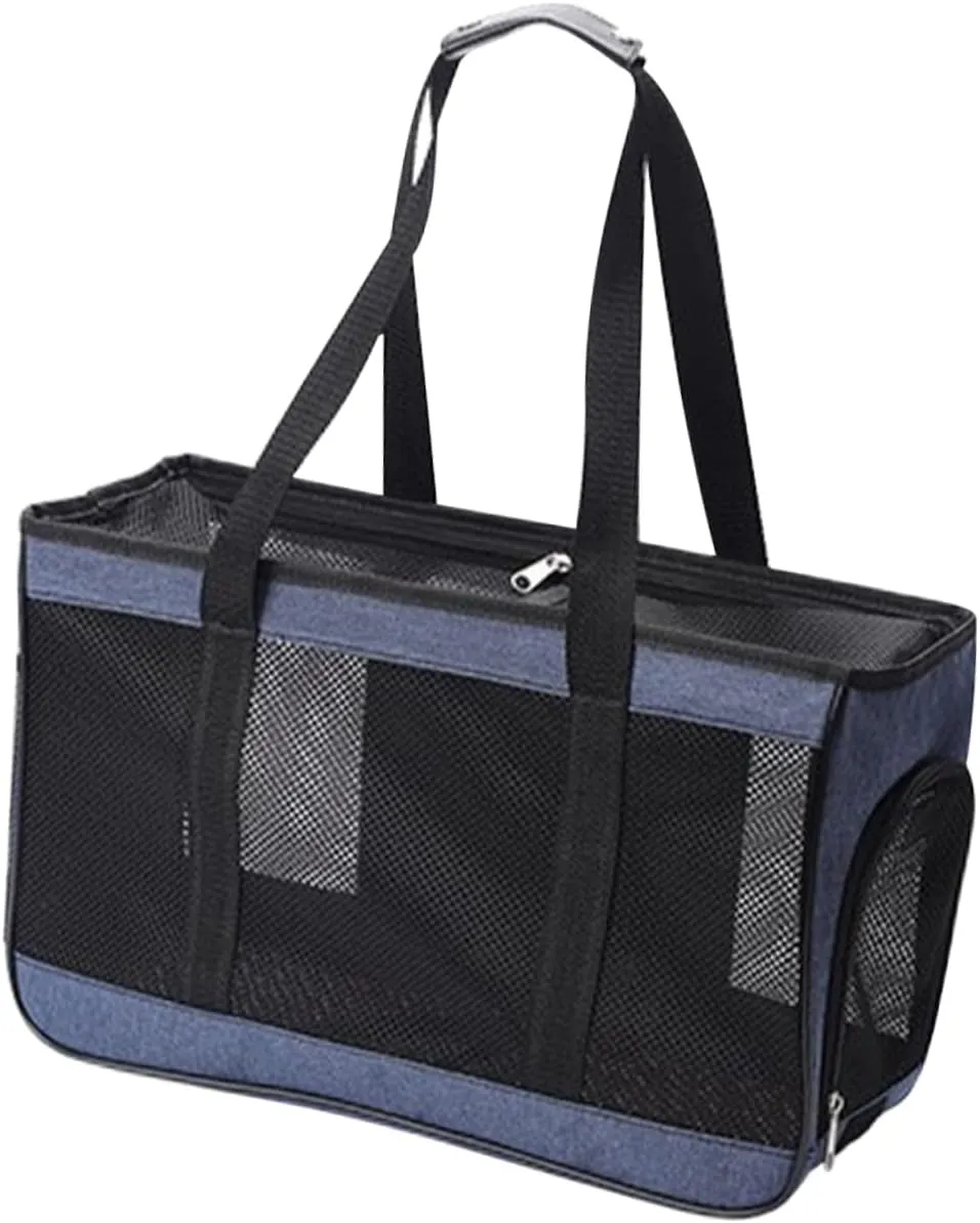 Breathable Pet Travel Carrier Bag Cat Carrier for Outdoor Use Lightweight and Portable and Cats for Hiking Shopping and Travel