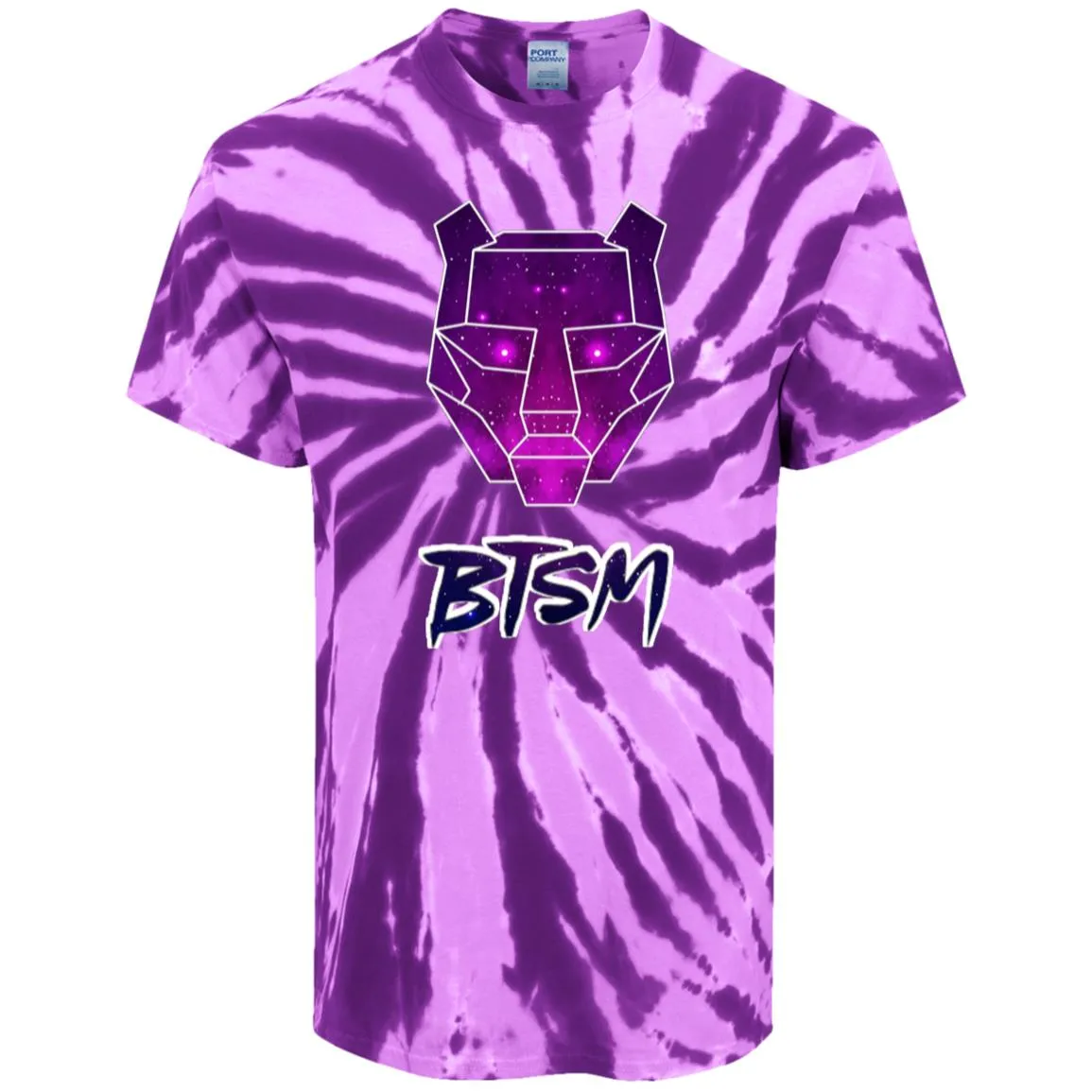 BTSM Black Tiger Sex Machine Tie-Dye Music Festival T-Shirt