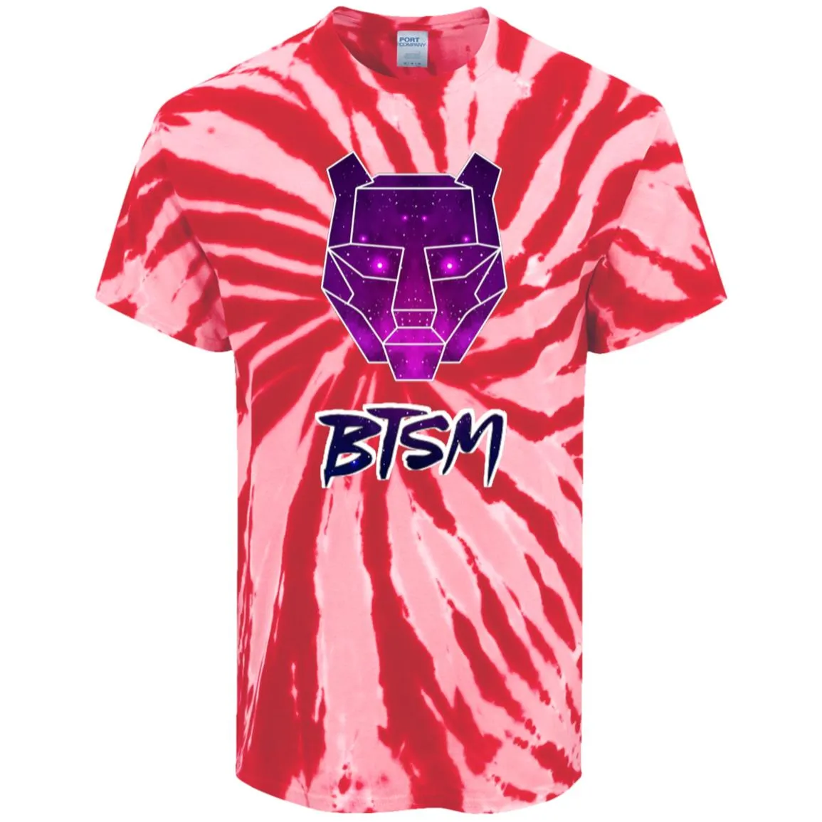 BTSM Black Tiger Sex Machine Tie-Dye Music Festival T-Shirt