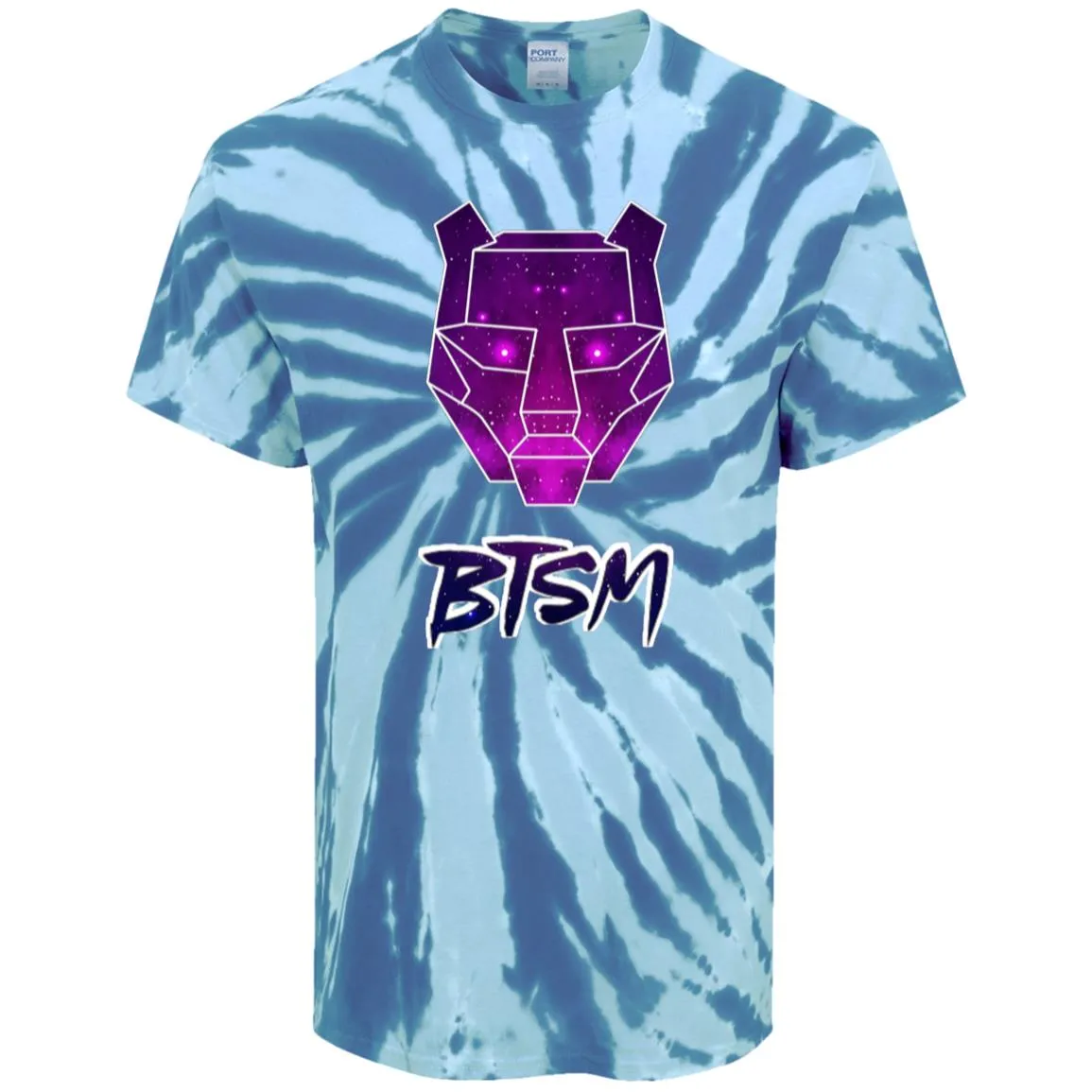BTSM Black Tiger Sex Machine Tie-Dye Music Festival T-Shirt