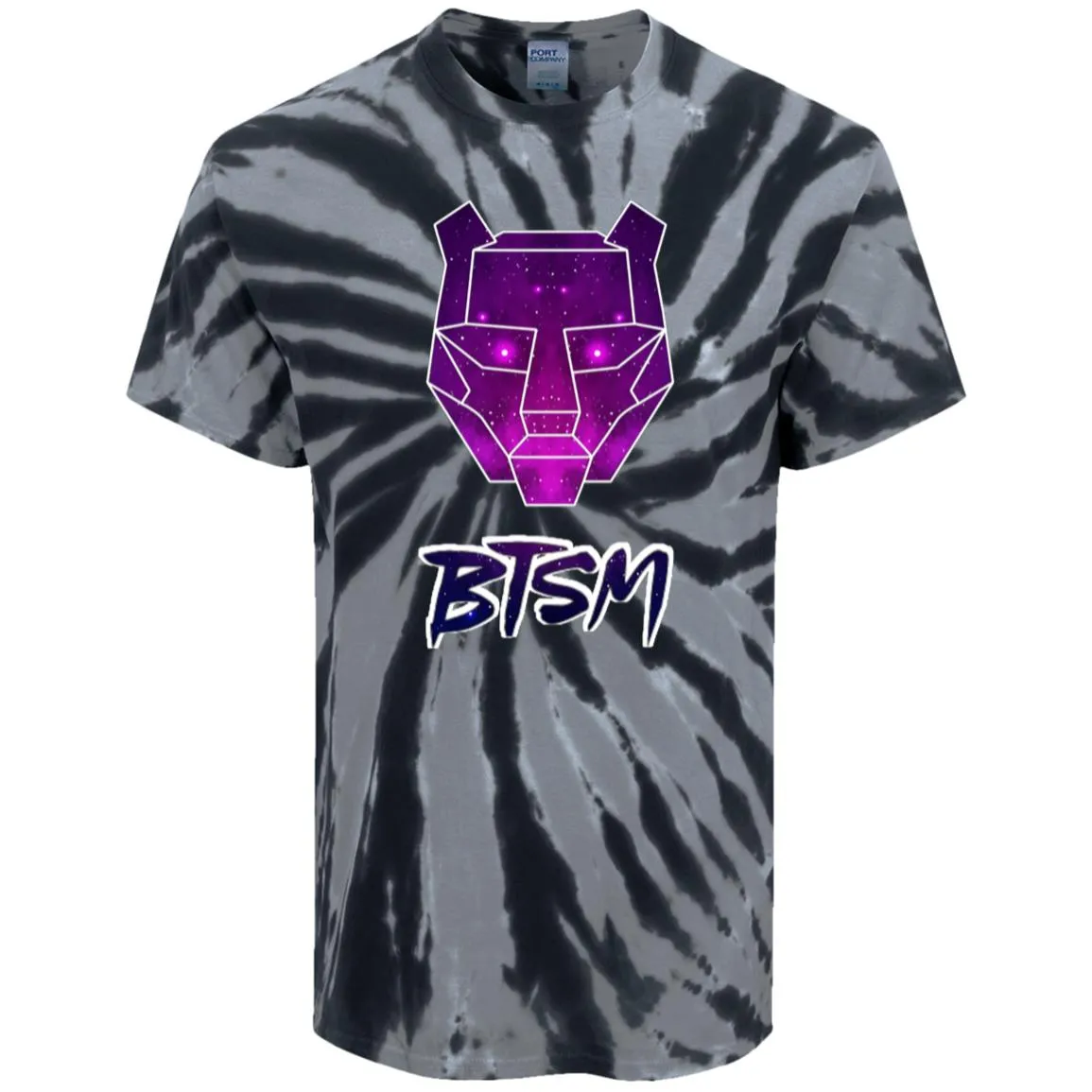 BTSM Black Tiger Sex Machine Tie-Dye Music Festival T-Shirt