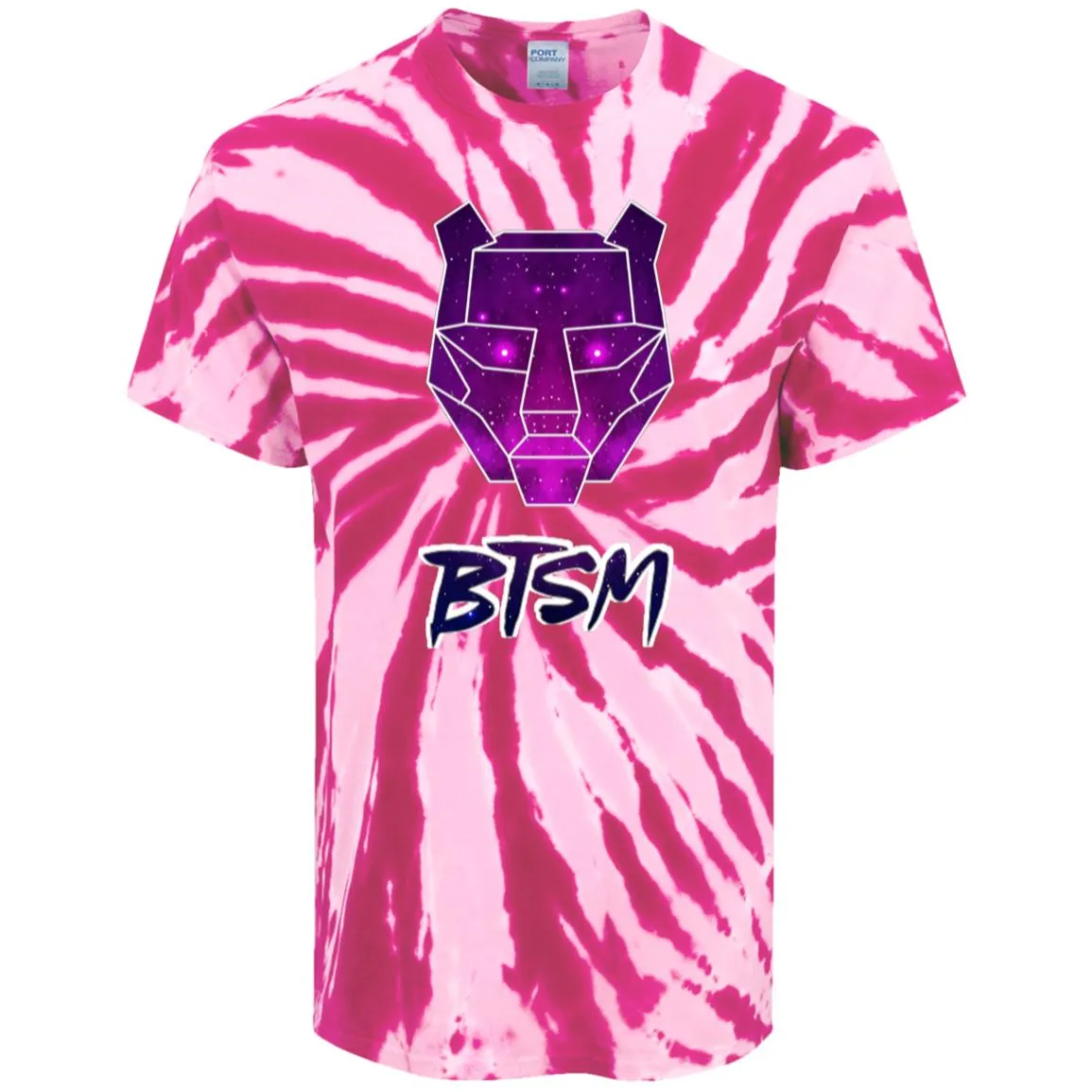 BTSM Black Tiger Sex Machine Tie-Dye Music Festival T-Shirt