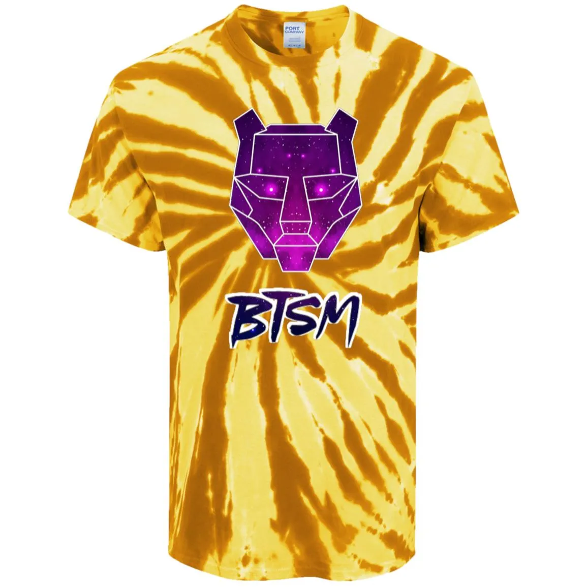 BTSM Black Tiger Sex Machine Tie-Dye Music Festival T-Shirt