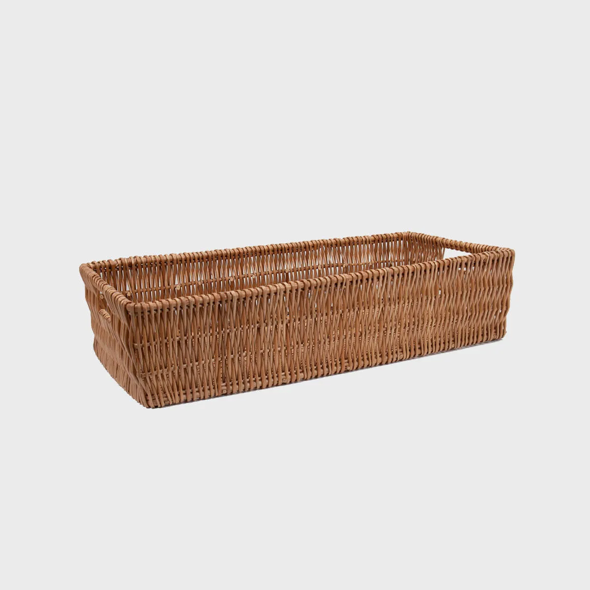 Burbage extra large natural wicker basket 170mm high