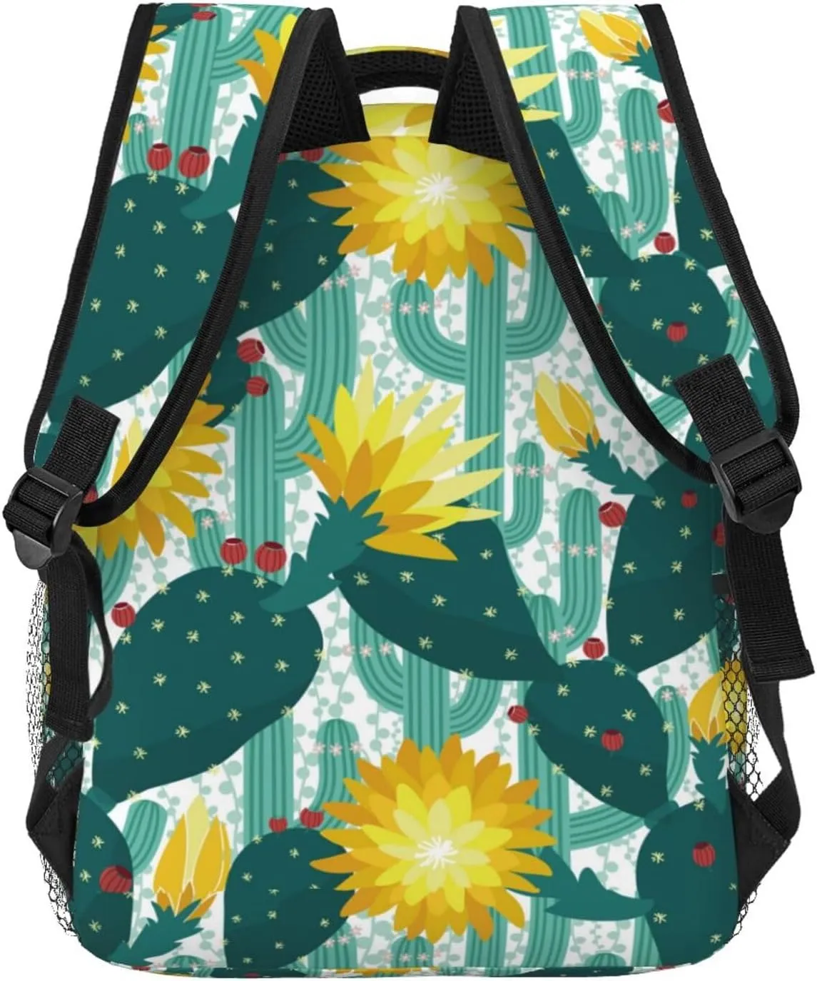Cactus Backpack Succulent Laptop Backpacks Travel Hiking Camping Bag Plants Bag Casual Daypack Backpack